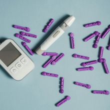 Composition of tools for blood sugar measurements